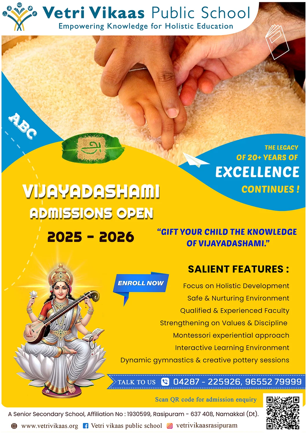 VVPS Admission 2025-2026
